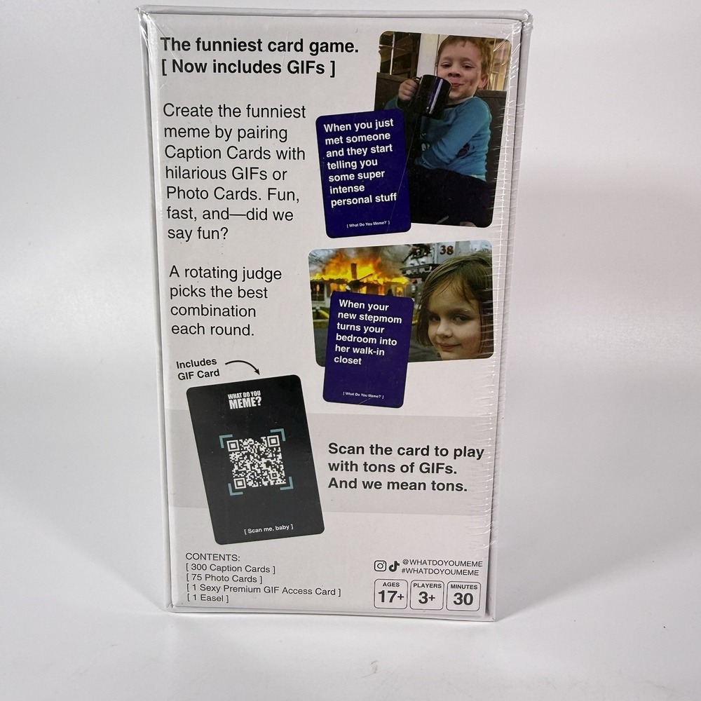 WHAT DO YOU MEME? The Meme Party Game - For Ages 17+ - SEALED - Picture 2 of 6